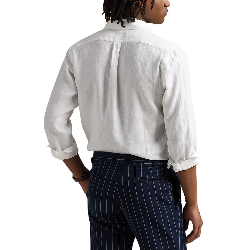 Polo Ralph Lauren Custom Fit Linen Shirt image number 1